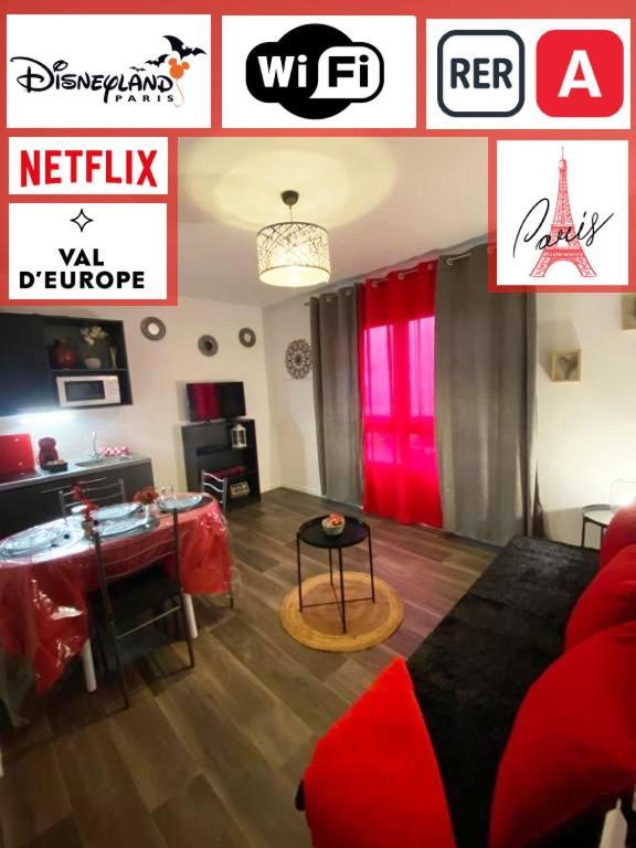 Disneyland Paris - Calm & Cute Studio 6 Mins From Rer A! Torcy  Ngoại thất bức ảnh